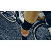 Pánské cyklo kalhoty tříčtvrteční zateplené ADRIENNE tmavě zlatá