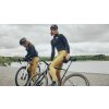 Pánské zateplené cyklo kalhoty čapáky MARIE Dark Gold Tmavě zlatá