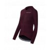Dámský cyklo dres s dlouhým rukávem CORINNE Dark Orchid Tmavá orchidej