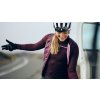 Dámský cyklo dres s dlouhým rukávem CORINNE Dark Orchid Tmavá orchidej
