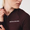 Dámský cyklo dres s dlouhým rukávem CORINNE Dark Orchid Tmavá orchidej