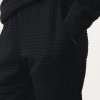 Zateplené teplákové kalhoty LOUISA černá