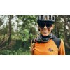 GRAVEL cyklo dres s dlouhým rukávem UNISEX PENELOPE skořicově černá