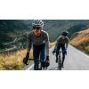 GRAVEL dámský cyklodres SYLVIE šedá s černou