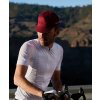 CAFÉ DU CYCLISTE - Cyklistická čepice na kolo - CYCLING CAP CLASSIC červená