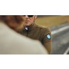 Pánský cyklistický dres s dlouhým rukávem MERINO MARGUERITE Dark Gold tmavě zlatá
