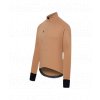 Pánský cyklo dres s dlouhým rukávem MERINO YOLANDE Beige Béžová