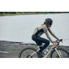 Dámský cyklistický dres s dlouhým rukávem MERINO MARGUERITE Cream Krémová
