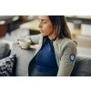 Dámský cyklistický dres s dlouhým rukávem MERINO MARGUERITE Cream Krémová