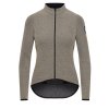 Dámský cyklistický dres s dlouhým rukávem MERINO MARGUERITE Cream Krémová