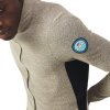 Pánský cyklistický dres s dlouhým rukávem MERINO MARGUERITE Creme Krémová