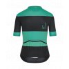 Dámský cyklo dres ultralehký RACE ANGELINE Black Green Černá a zelená