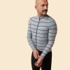 Pánský cyklo dres s dlouhým rukávem MELANIE Heather Grey Šedý vřes