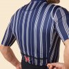 Pánský cyklo dres AUDAX MONA Námořní modrá s bílou