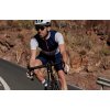Pánský cyklo dres MICHELINE Navy Grey Námořní modrá a šedá