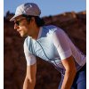 CAFÉ DU CYCLISTE - pánské cyklistické dresy - cyklodres MICHELINE světle modrá a šedá