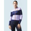 Dámský cyklistický dres pro vysoké intenzity RACE CONSTANCE Navy Aster Námořnická modrá a fialová