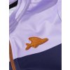 Dámský cyklistický dres pro vysoké intenzity RACE CONSTANCE Navy Aster Námořnická modrá a fialová