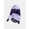 Dámský cyklistický dres pro vysoké intenzity RACE CONSTANCE Navy Aster Námořnická modrá a fialová