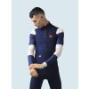 Pánská cyklistická softshellová vesta RACE SIBILLE Navy Námořnická modrá