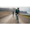 Pánský cyklo dres s dlouhým rukávem FAUSTINE Forest Black Černý les