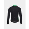 Pánský cyklo dres s dlouhým rukávem FAUSTINE Forest Black Černý les