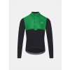 Pánský cyklo dres s dlouhým rukávem FAUSTINE Forest Black Černý les