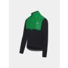 Pánský cyklo dres s dlouhým rukávem FAUSTINE Forest Black Černý les