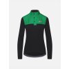 Dámský cyklo dres s dlouhým rukávem FAUSTINE Forest Black Černý les