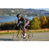 CAFÉ DU CYCLISTE cyklistická bunda zimní - cyklodres SIMONE černá