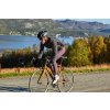 Pánský cyklo dres s dlouhým rukávem vlněný SIMONE Black Černá