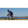 Pánský cyklo dres s dlouhým rukávem vlněný SIMONE Black Černá