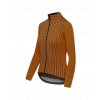 Dámský cyklo dres s dlouhým rukávem MERINO AUDAX IRMA Syrup Brown Hnědý sirup