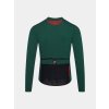 Pánský cyklo dres s dlouhým rukávem AUDAX LORENNE Alpine Green Alpská zelená