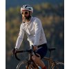 GRAVEL cyklodres s kapucí SOLENNE UNISEX Grey Šedá