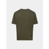Bavlněné tričko ANNE UNISEX Khaki Zelená