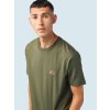 Bavlněné tričko ANNE UNISEX Khaki Zelená