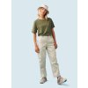 Bavlněné tričko ANNE UNISEX Khaki Zelená