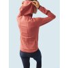 GRAVEL cyklodres s kapucí SOLENNE UNISEX Mahagon