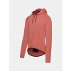 GRAVEL cyklodres s kapucí SOLENNE UNISEX Mahagon