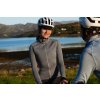 Dámský cyklo dres s dlouhým rukávem MERINO YOLANDE Sharkskin Žraločí kůže