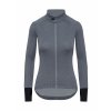 CAFÉ DU CYCLISTE Dámský cyklistický dres s dlouhým rukávem merino WOMEN'S YOLANDE Sharkskin šedá