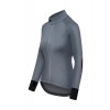 Dámský cyklo dres s dlouhým rukávem MERINO YOLANDE Sharkskin Žraločí kůže