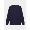 Bavlněné tričko s dlouhým rukávem MARIA UNISEX Navy Námořnická modrá
