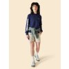 Bavlněné tričko s dlouhým rukávem MARIA UNISEX Navy Námořnická modrá