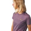 Dámské lehké MERINO Tričko MAXENCE Contiga Purple
