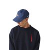 Baseballová čepice z organické bavlny UNISEX Navy Námořnická modrá