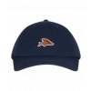 Baseballová čepice z organické bavlny UNISEX Navy Námořnická modrá