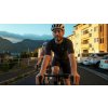 Pánský cyklo dres MERINO ANNETTE černá a ametyst