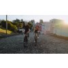 Pánský cyklo dres MERINO ANNETTE černá a ametyst